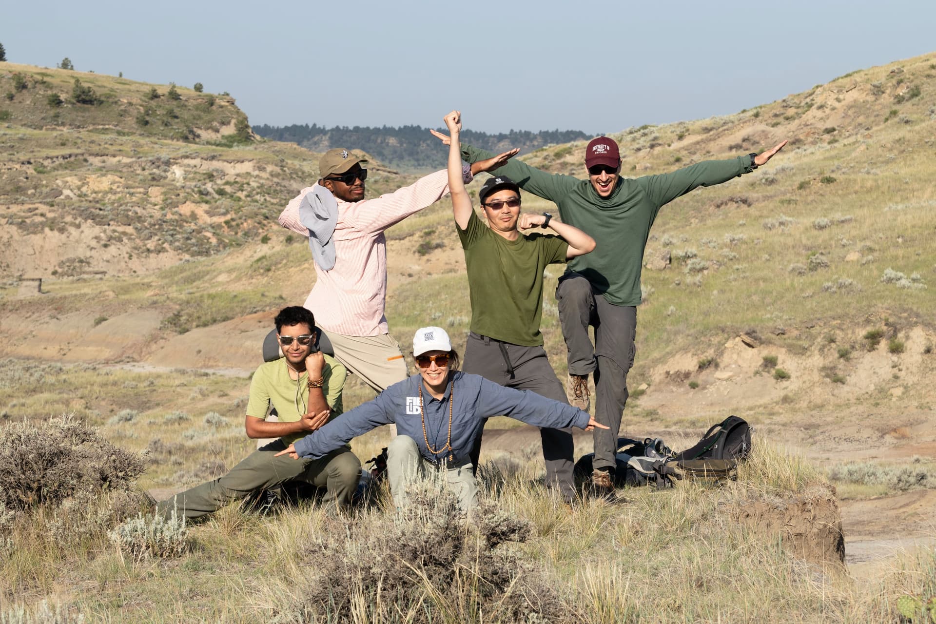 Group photo of Dead Birds Nerds in 2025